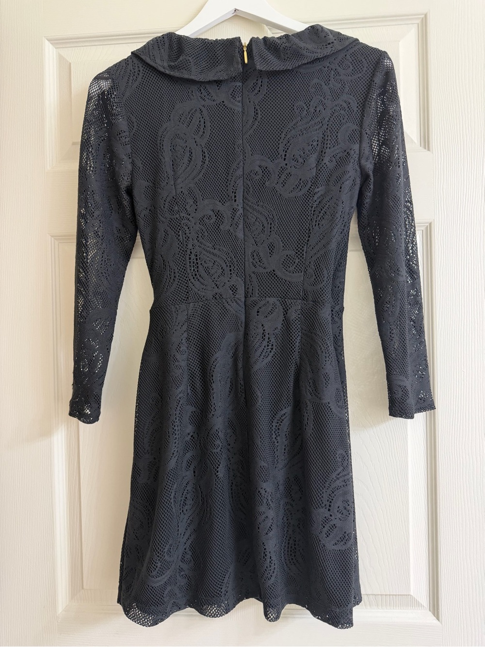 Lilly Pulitzer Black Tiki Ruffle Wrap Romper - Picture 4 of 9